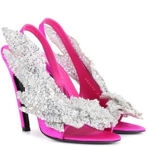 BALENCIAGA EMBELLISHED HEELS